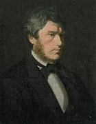 Knud Bergslien Painting of Norwegian writer Carl Fredrik Diriks.